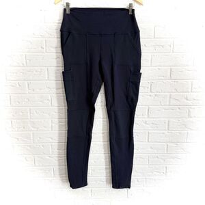 ALO Yoga High Waisted Cargo Leggings Navy Size Medium